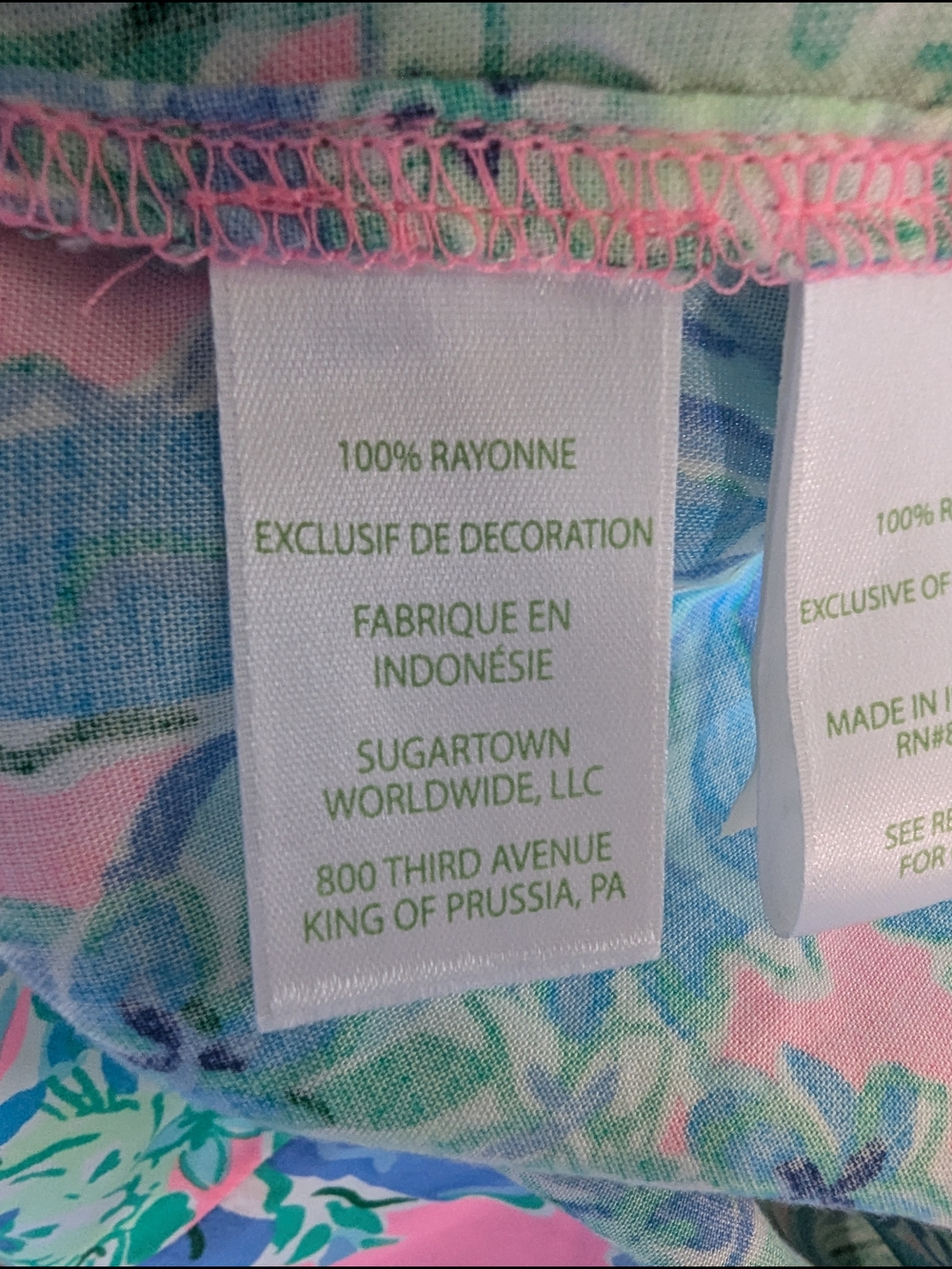 Lilly Pulitzer Hollie Tunic Dress featured in the vibrant, floral "Good Hare Da - Picture 13 of 16